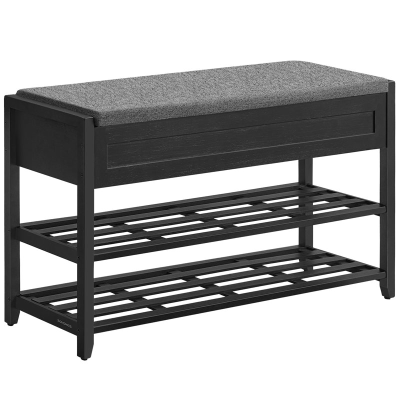 Shoe Rack, Gray/Black