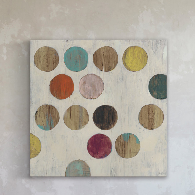 Dot Matrix II - impression sur toile tendue, H 18 po x l 18 po x P 1,5 po