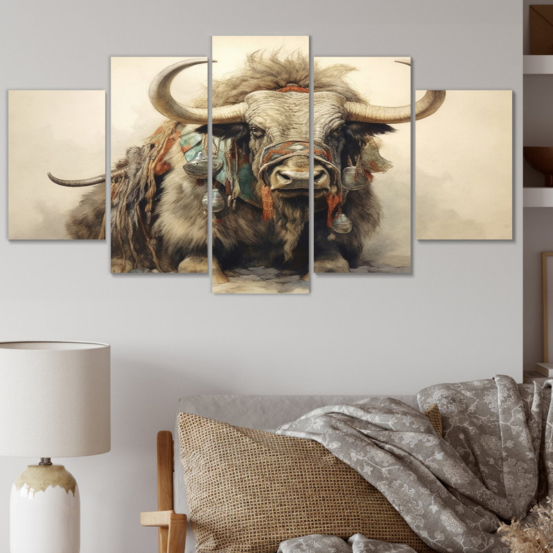 Rustic Animals Wall Decor on Metal