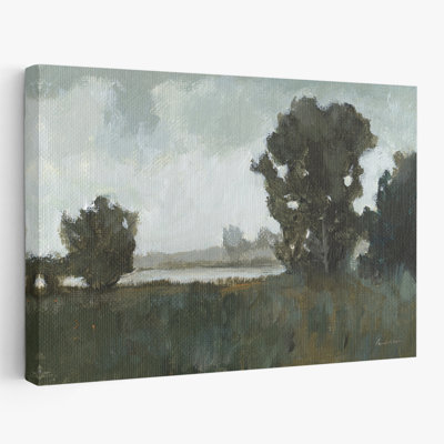 Waterway - Black Brown Clouds Field