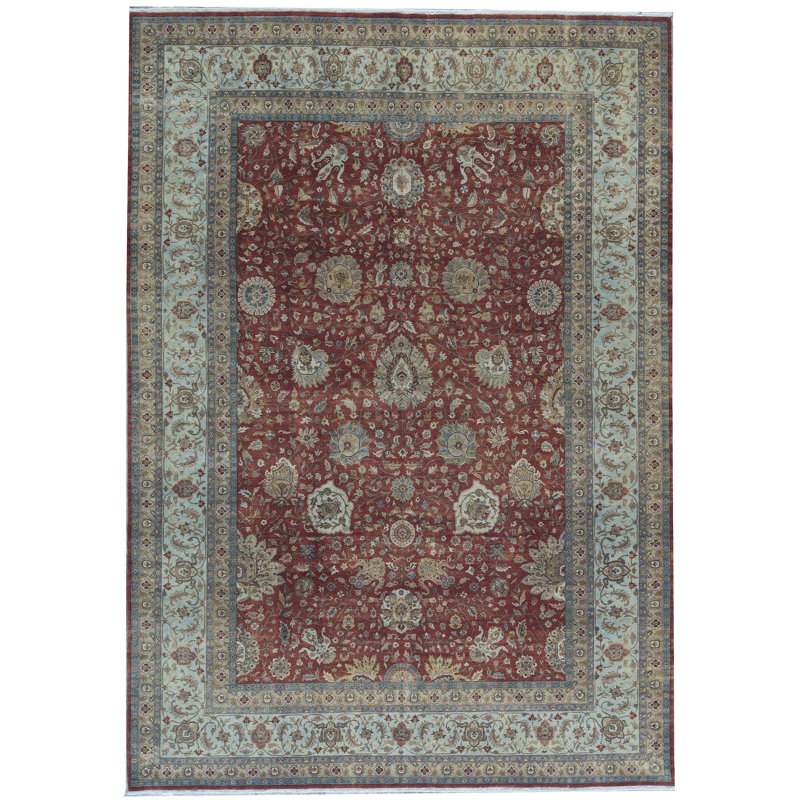 Kashan One-of-a-Kind 9'8" X 13'8" Area Rug in