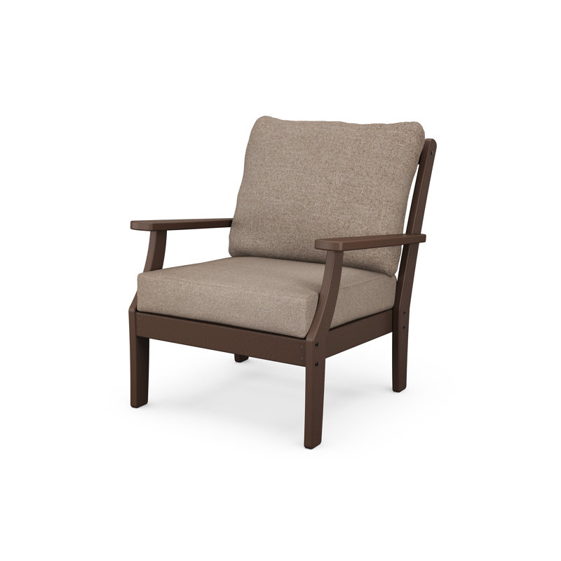 Yacht Club Deep Seating Chair, Vintage Lantern, Spiced Brown Revolution®