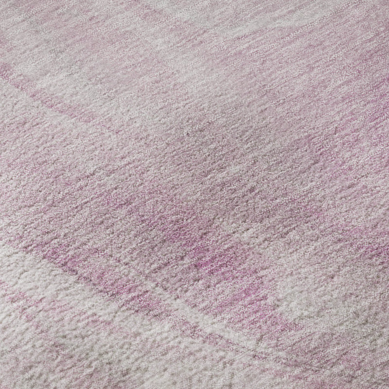 Tapis abstrait Varroville AMF1707 lavable à la machine de qualité supérieure, Rectangle 10 pi x 14 pi