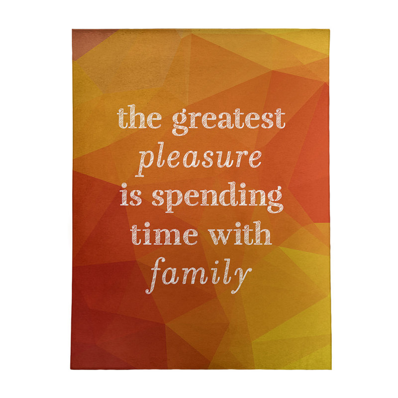 Tapis en simili-gemme love & citation familiale, Rectangle 5 pi x 7 pi