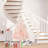 7Ft Unlit Spruce Artificial Christmas Tree With Realistic Branches And 1000 Tips, Pink