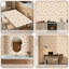 Papier peint adhésif pelez et collez champignon rouge botanique feuilles vertes contact papier amovible auto-adhésif mural pour armoires de cuisine de chambre à coucher 17,7 po x 118 po-133528231