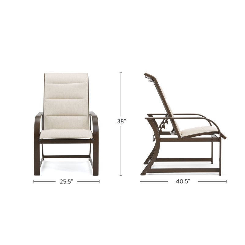 Key West Outdoor Dining Armchair, Java