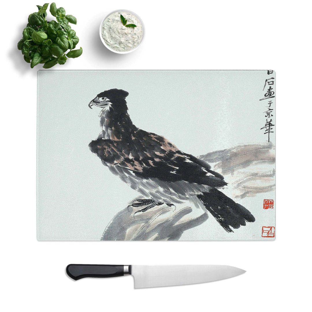 Glass Eagle by Zha Shibiao Chopping Board
