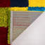 Telemanus Chequered Shag Indoor / Outdoor Area Rug-349510096
