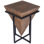 Gulnaria Wood & Metal Side Table