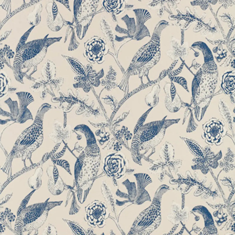 Katmandu Wallpaper, Navy
