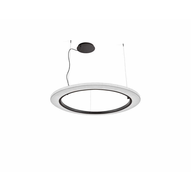 Roda 1 - Light Brown LED Unique/Statement Pendant, White