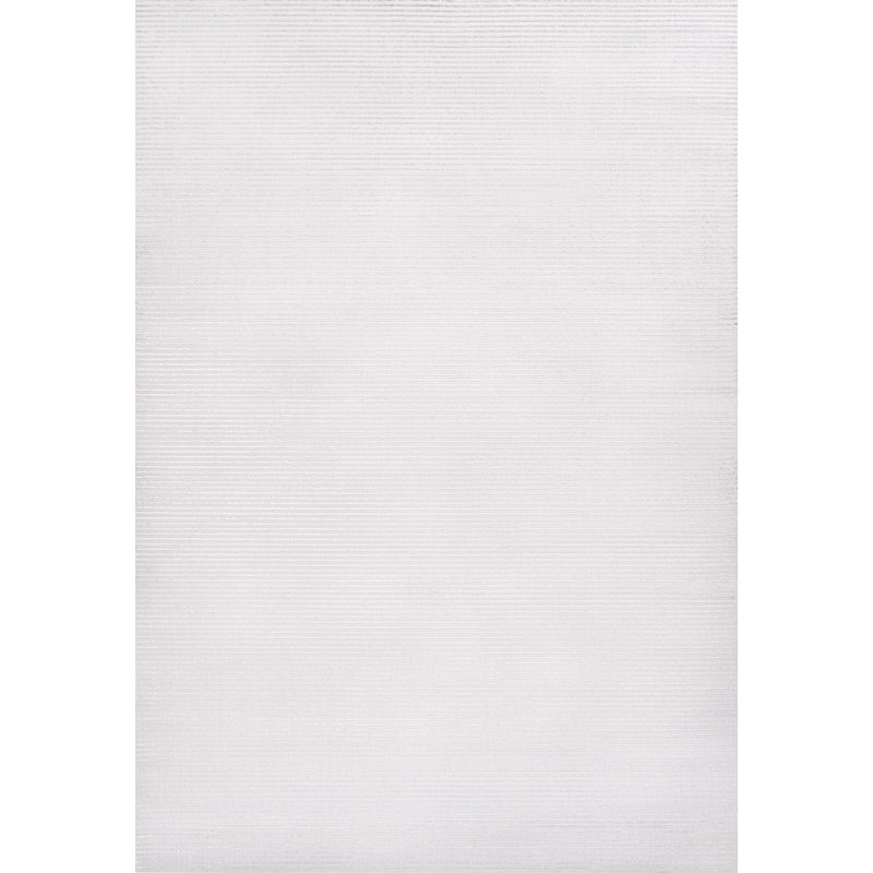 Tapis blanc / argenté Wolcott, Rectangle 7 pi 9 po x 10 pi