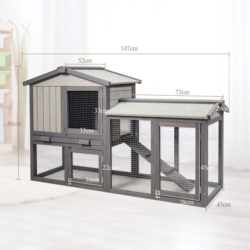 Longbridge Weather Resistant Small Animal Hutch