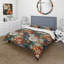 Calligraphy Essence II - Ensemble de housse de couette oriental - Microfibre de polyester-2000944940