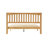 Moriel Queen Size Transitional Modern Solid Wood Platform Bed Frame, MOB-41-Q, with Shaker Headboard, Honey Oak, No Box Spring Needed-1106258274-1106258272