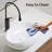 Oval Ceramic Vessel Sink - 18.1"×15" Shatterproof Bathroom Basin, Crack-Resistant Gloss Finish, No Faucet Hole Without Drain, 5.5" Height For Small Countertops (Safe Packaging Certified)