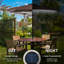 Parasol solaire 9 pi x 7 pi Outsunny