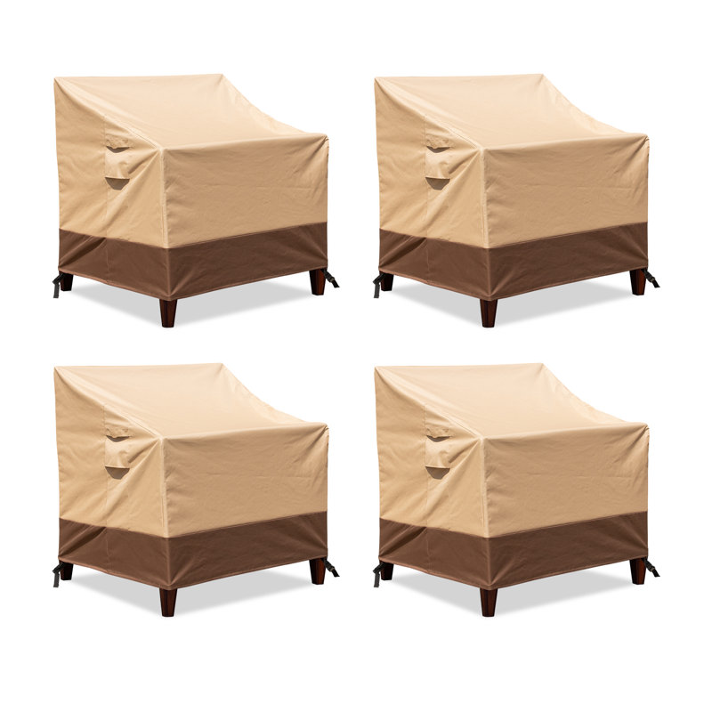 Housse pour chaise de patio, H 36 po x l 38 po x P 32 po