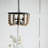 Suspended luminaire with adjustable chain