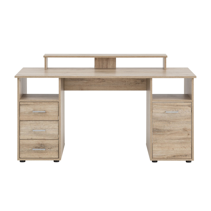 Floydia Writing Desk, Wild Oak