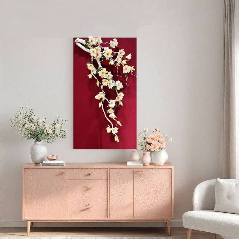 Nouvelle décoration murale en bois massif de style chinois