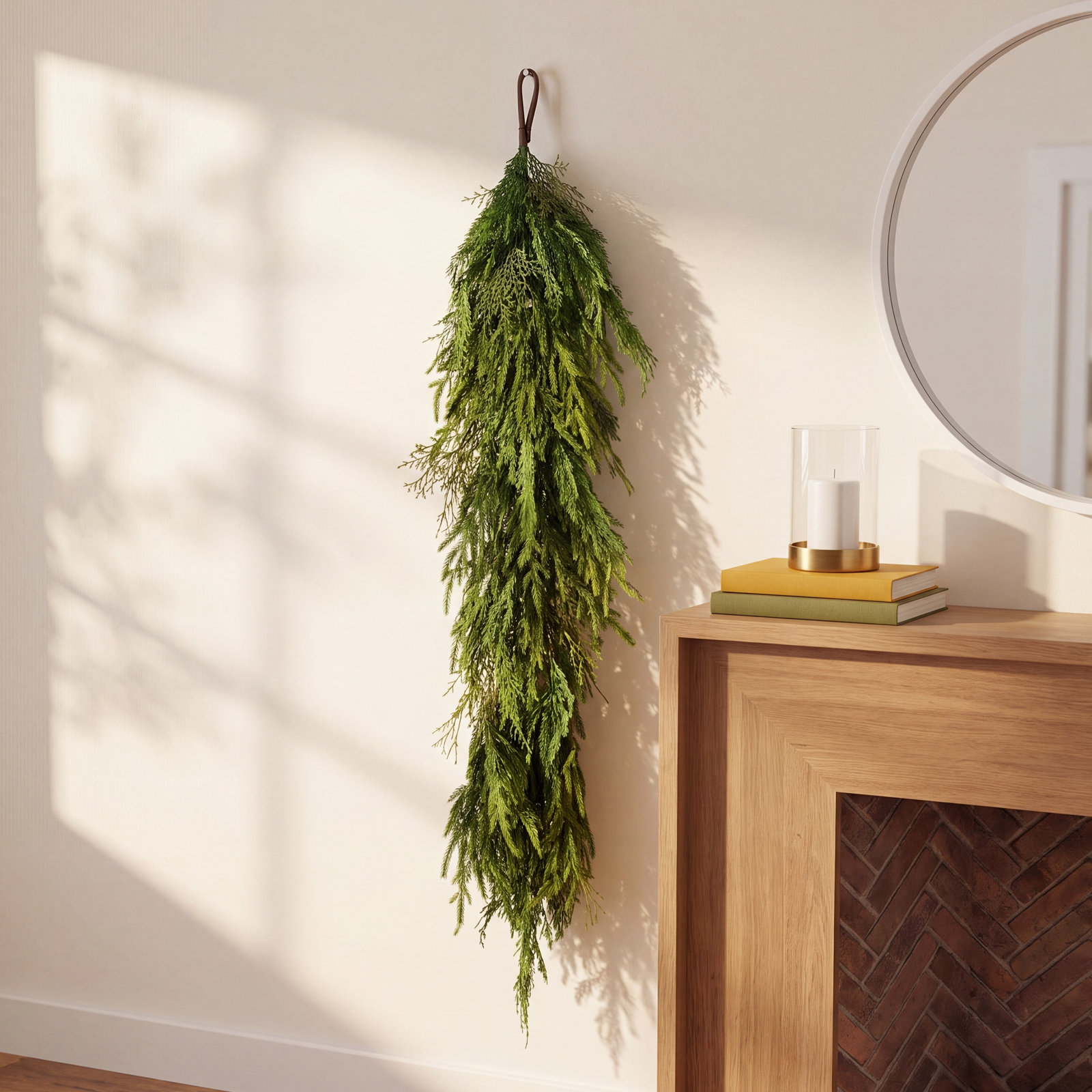 48" Norfolk Pine No Holiday Garland