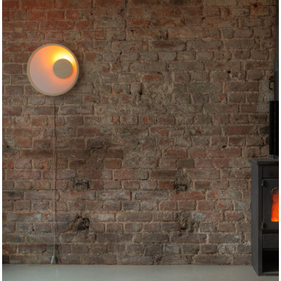 Carys Glass LED Flush Mounted Sconce