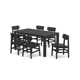 Modern Studio Urban Chair 7-Piece Parsons Table Dining Set