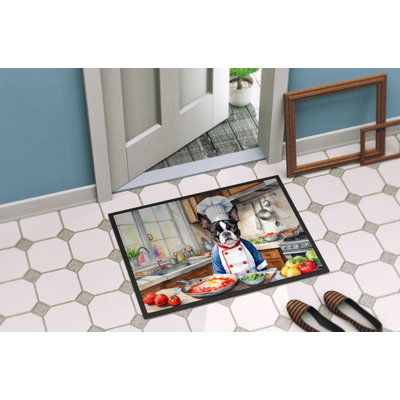 Dieuwke Non-Slip Indoor Only, Outdoor Doormat