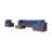 Lanisha Ensemble de conversation modulaire en rotin 7 pieces avec coussins Sunbrella entierement assembles