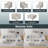 Flexible Combination Module Reversible Sectional Sofa-3881595