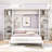 Bigham Murphy Bed with Desk and Bookshelf-26762061