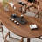 Walnut Free form Solid Wood desks-107551907
