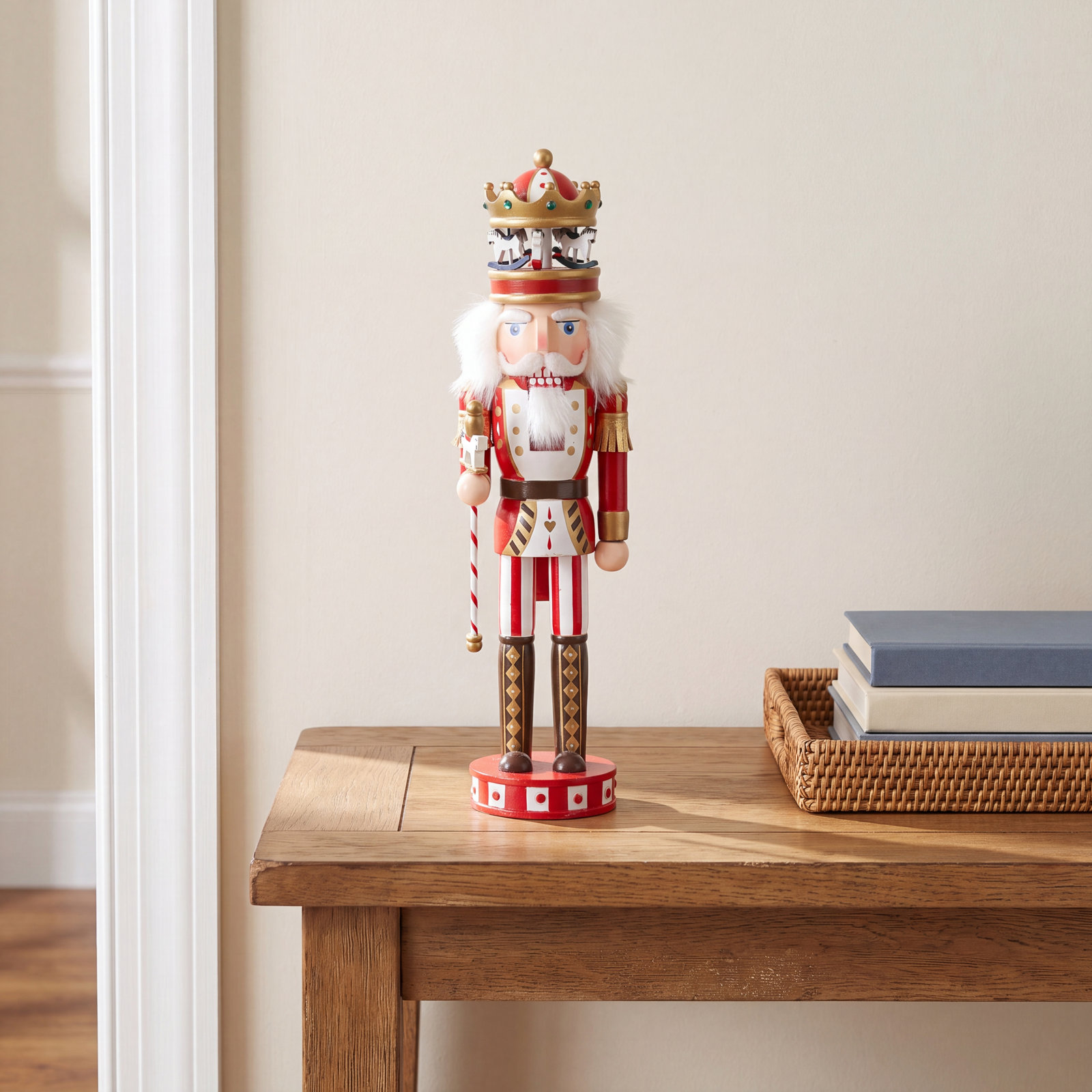 Merry-Go-Round Nutcracker Figurine