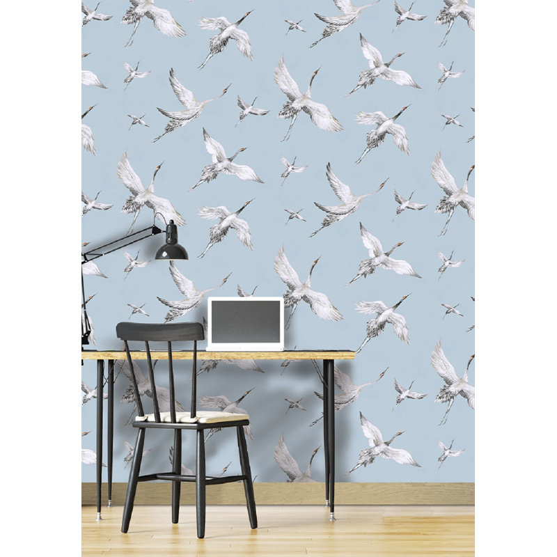 Tayler 10m x 68cm Matte Roll, Blue