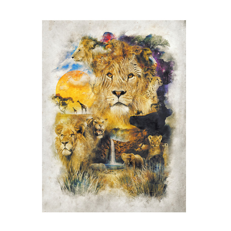 Art sur toile Barrett Biggers, H 35 po x l 47 po