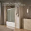 Porte de salle de bain 59,63 "x 62" avec technologie CleanCoat® Levity-10935920-69281721