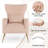 Koburn Velvet Wingback Chair-797814334