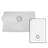 Electric Rectangular 12" x 18" Mirror Defogger