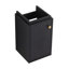 Meuble-lavabo avec lavabo 12 po pour petite salle de bain, meuble-lavabo avec porte à fermeture douce, petit meuble-lavabo avec lavabo