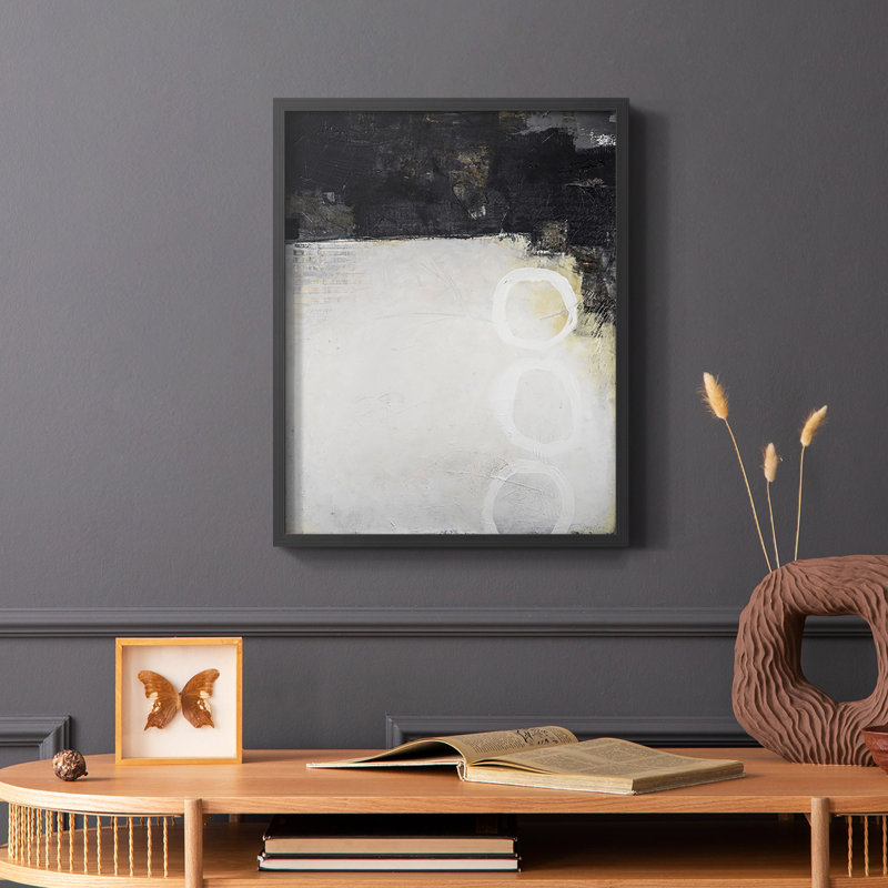 Below the Surface Framed Print - Solid Wood, Black, 14" H x 11" W