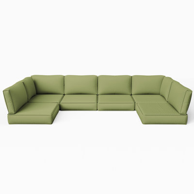 Wynee Outdoor Cushions Set 5" Outdoor Furniture Replacement Cushions Patio Furniture Cushions And Sectional Cushions