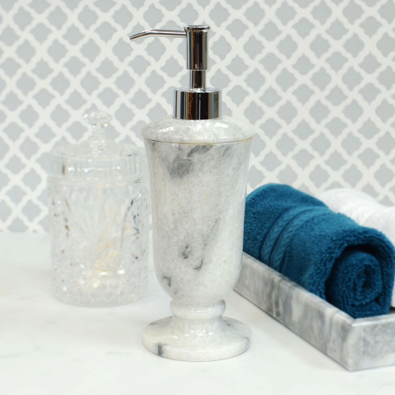 Distributeur de lotion Chipman, Gris / argenté
