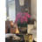 Vivien Gold Vase With Phaleanopsis Orchids-111971911
