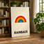 Rainbaus Modernist Geometric - Wrapped Canvas-1059893440-1059893455