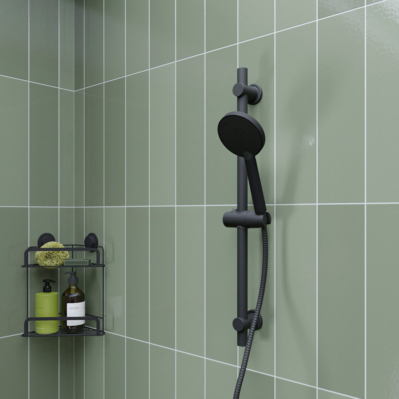 Handheld Shower Head, Matt Black