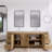 Irline 83.46'' Double Bathroom Vanity with Acrylic Top-889630935