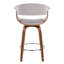 Tabouret de comptoir à hauteur fixe Vintage - ensemble de 2-100480846