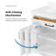 Meuble-lavabo autoportant 36 po avec comptoir en pierre blanche et dosseret Bailey-115729194-115729193